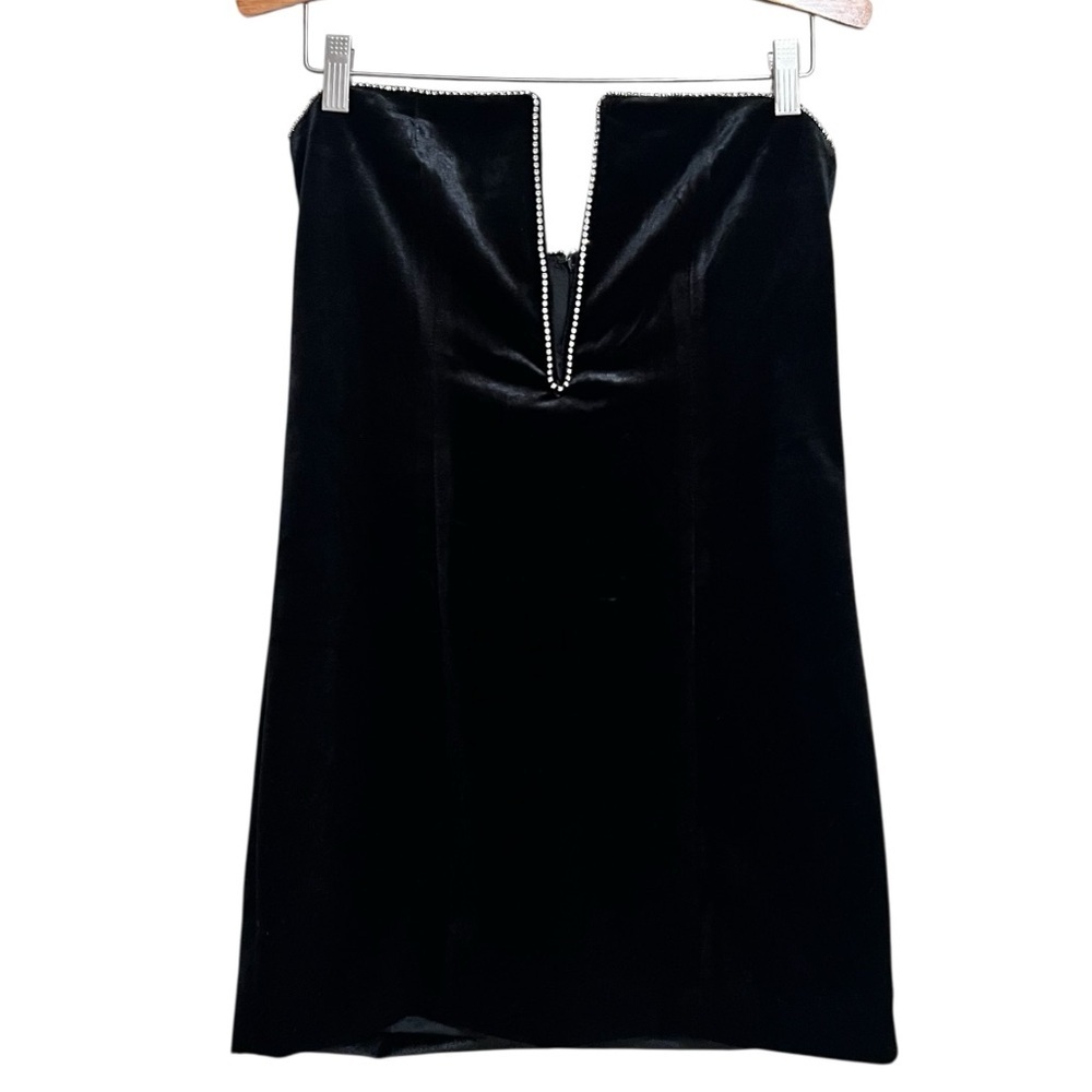 MESHKI ELYSIA Velvet Mini Dress - Picture 5 of 15